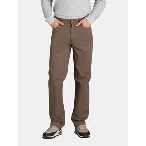 George Men's and Big Men's Premium 5 Pocket Pant, Size 40x30, Slim Fit, Mid-Rise